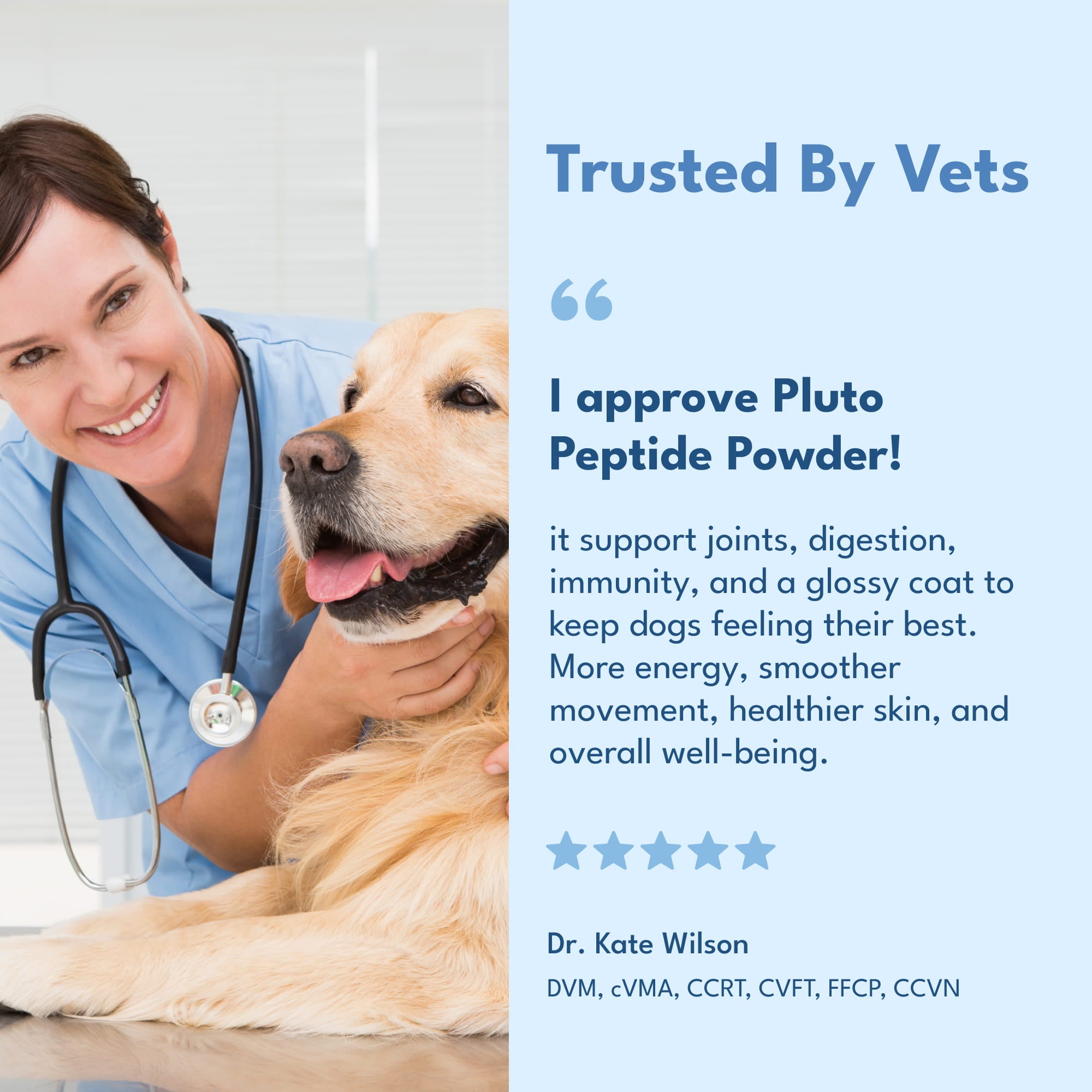 The Daily Wellbeing Peptide Powder That Gives You Your Dog Back