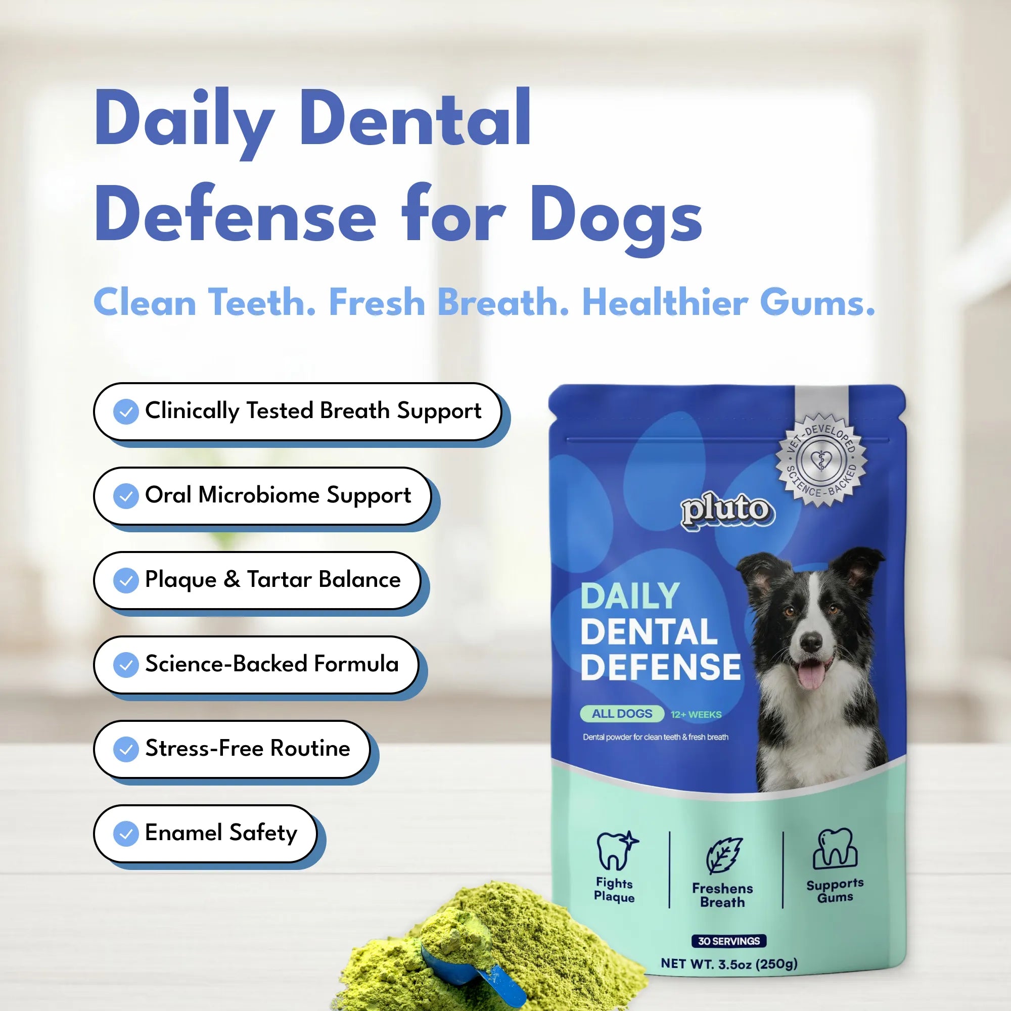 Dental Defense – Oral Microbiome Restoration for Dogs