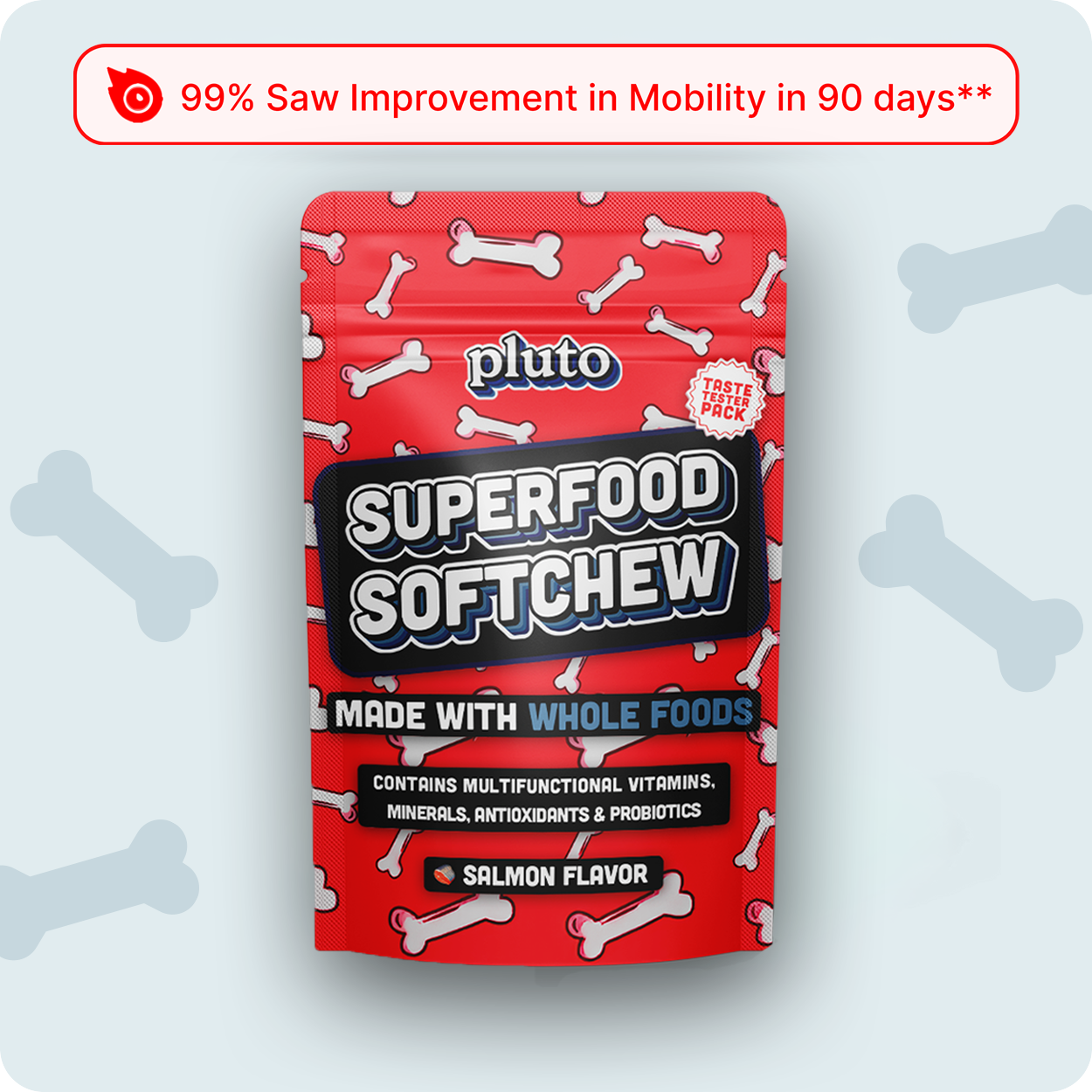 Pluto Superfood Softchew - Trial Pack